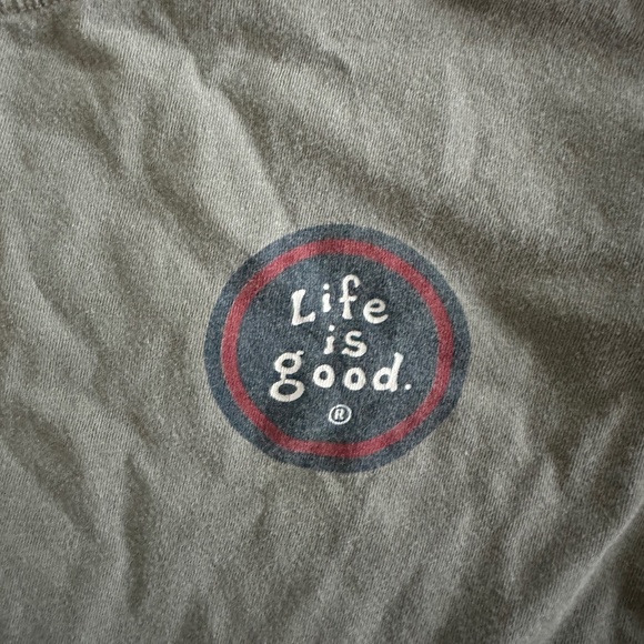 Life Is Good Youth Long-Sleeve Football Tee (L) - Picture 7 of 13